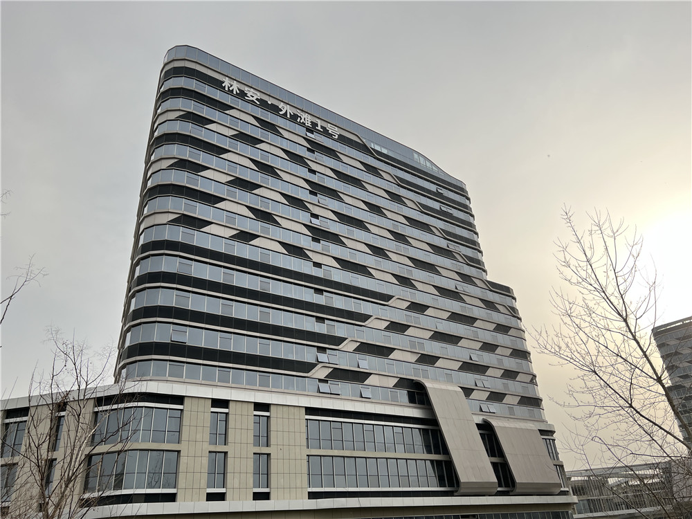 100% Original Factory Vertical Sunshades Curtain Wall - Lin’an Residential Building  – HJZC