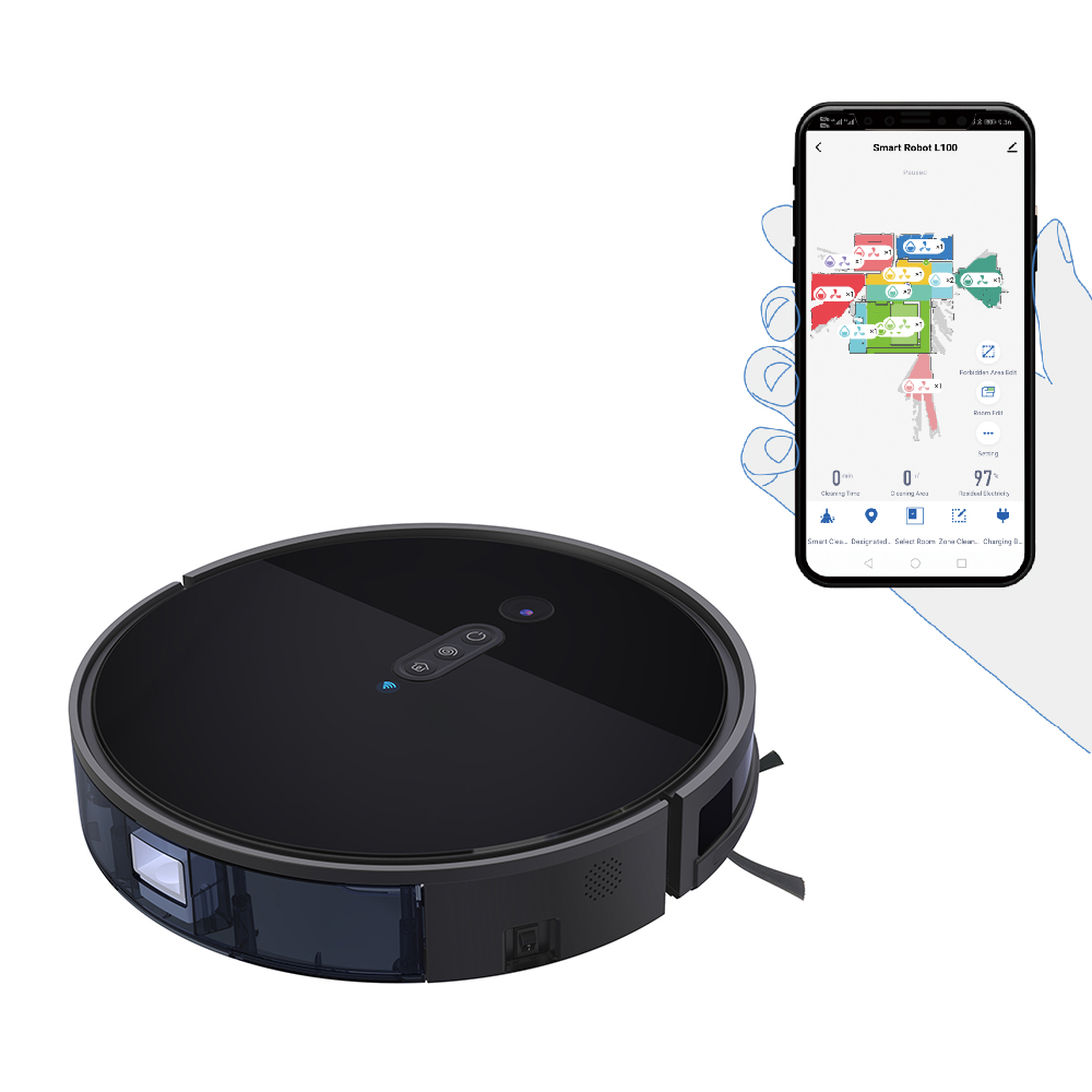 2700Pa Robot Floor Cleaner with WiFi App Voice Control Featured Image