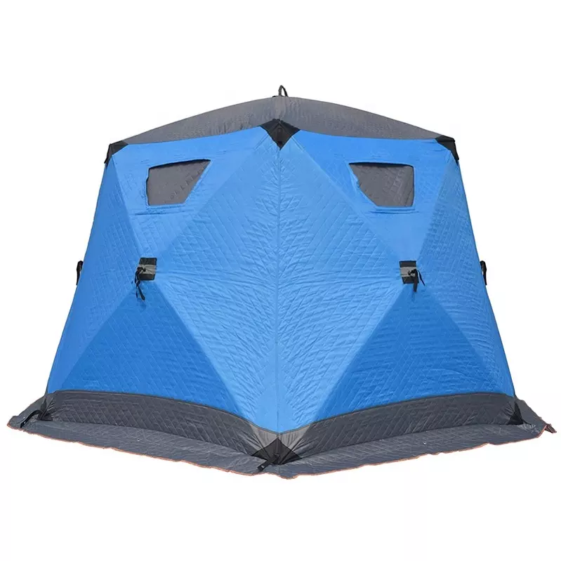 Lulusky Factory Custom Wholesale 5-6 Person Tents 11.5 Foot Ice Fishing Tent For Fish