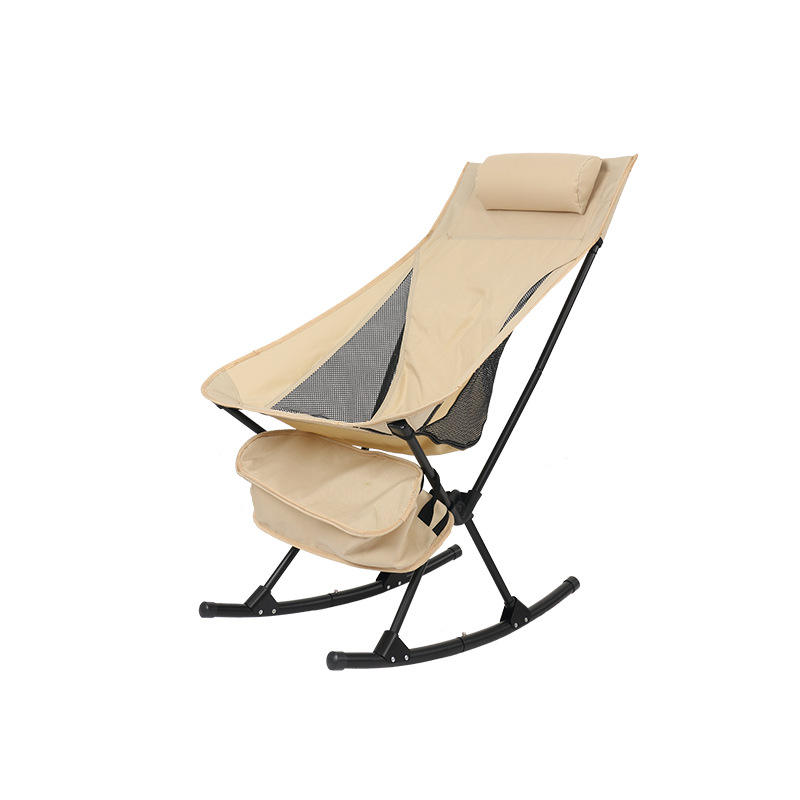 swinging camping chair outdoor lounger