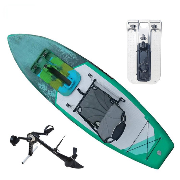 Pedal cheap sea kayaks fishing, AKD04P, Seaflo kayak plastic with pedals, Pedal drive sit on top kayak