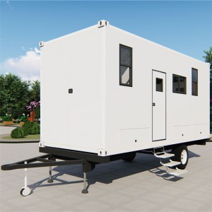 Hot sale Two Story Shipping Container House - Customized Modular Fiberglass Mobile Caravan – HK prefab