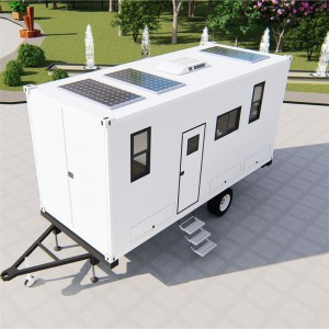 Customized Modular Fiberglass Mobile Caravan