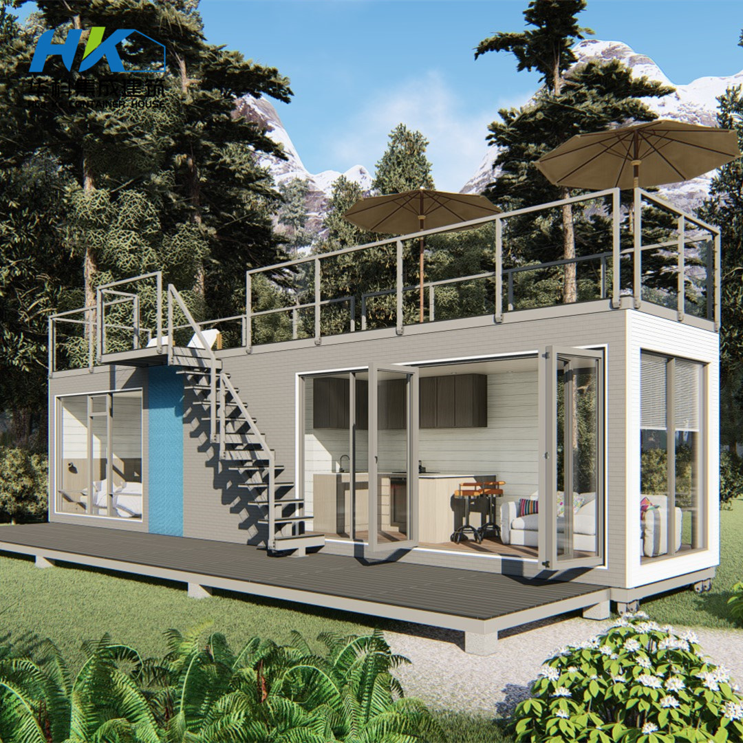 Super Lowest Price Beautiful Shipping Container Homes - Luxury modern comfortable prefab container house for America market.  – HK prefab