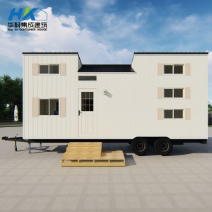 Bottom price Detachable Container House - Comfortable modern nature trailer house /caravan . – HK prefab