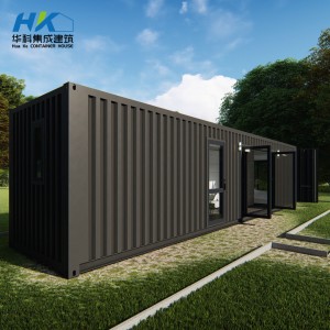 40ft HC modified modular prefabricated shipping contaienr house