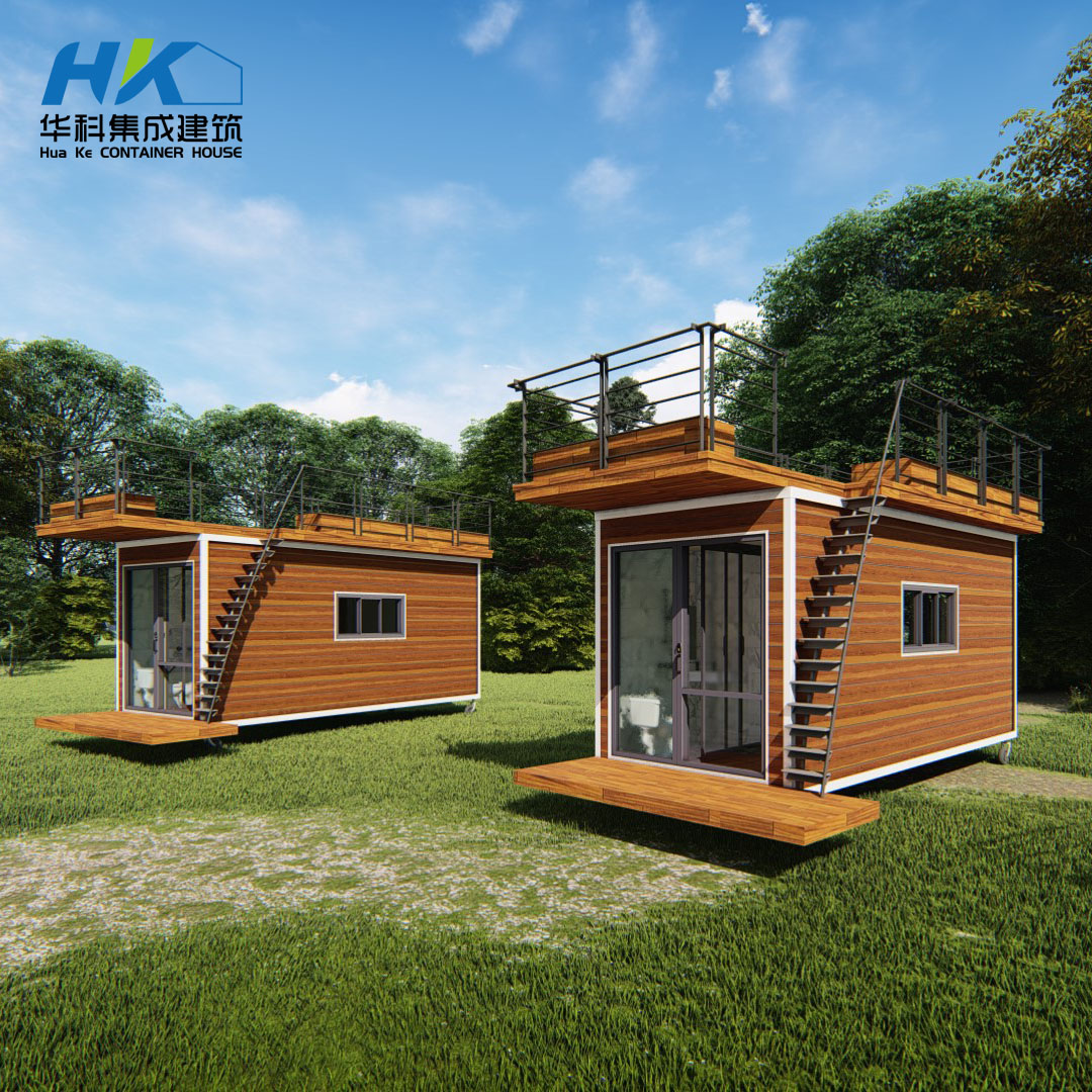Created modular prefab container house . Featured Image
