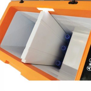OEM EC 30L 40L 50L ice chest cooler box car mini solar fridge ice cream 12 volt fridge freezer for car