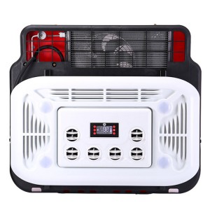 Newest Window Air Conditioning 12V 24V Ultrathin Model Truck Parking Air Conditioners