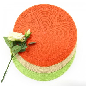 Competitive Price for Table Mat And Coaster Set - Popular Plastic Indoor Or Outdoor Braided Non-Slip, Heat- Resistant Round Place Mats for Dining Table. – XINGMEI ARTS