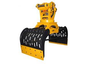factory Outlets for China Hydraulic Rotating Excavator Rotating Demolition Grapple with Rotator
