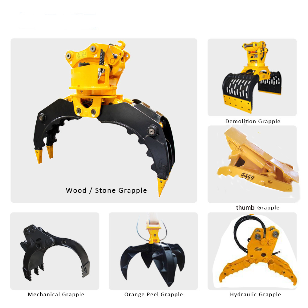 How to choose a high-quality excavator grapple？