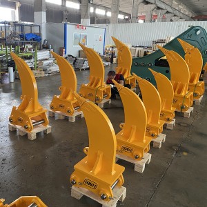 Factory Cheap Hot China Excavator Attachment Hydraulic Vibro Ripper for Ice Breaking