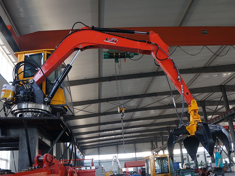 New Arrival China Hydraulic Rotating Grab - CE Certificated Hydraulic orange peel grab scrap grapple for excavators – Jiwei