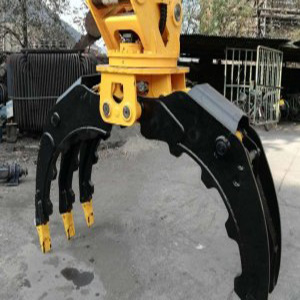 Factory Promotional China 360 Degree Rotating Excavator Hydraulic Log Grapple