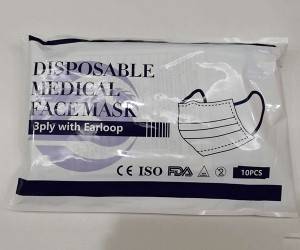 Non-woven 3ply Disposable Medical Face Mask