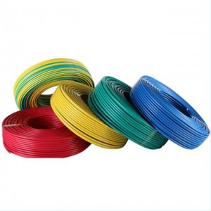Single core copper 1.5mm 2.5mm 4mm 6mm 10mm pvc house wiring electrical cable building wire