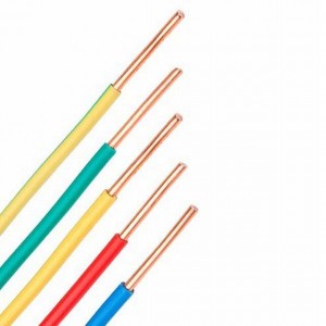 Single core copper 1.5mm 2.5mm 4mm 6mm 10mm pvc house wiring electrical cable building wire