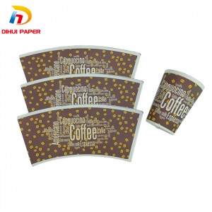PE Coated Paper Cup Fan Raw Material For Hot Drink And Cold Drink