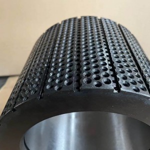 Dimpled Roller Shell för Pelletsmaskin