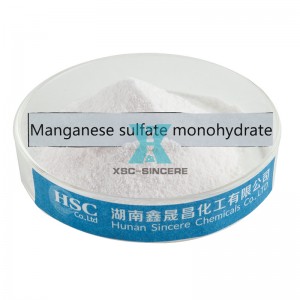 Sulfate de manganèse monohydraté MnSO4.H2O qualité industrielle/alimentaire