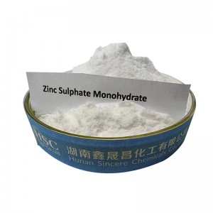 თუთიის სულფატის მონოჰიდრატი ZnSO4.H2O საკვების / სასუქის ხარისხი
