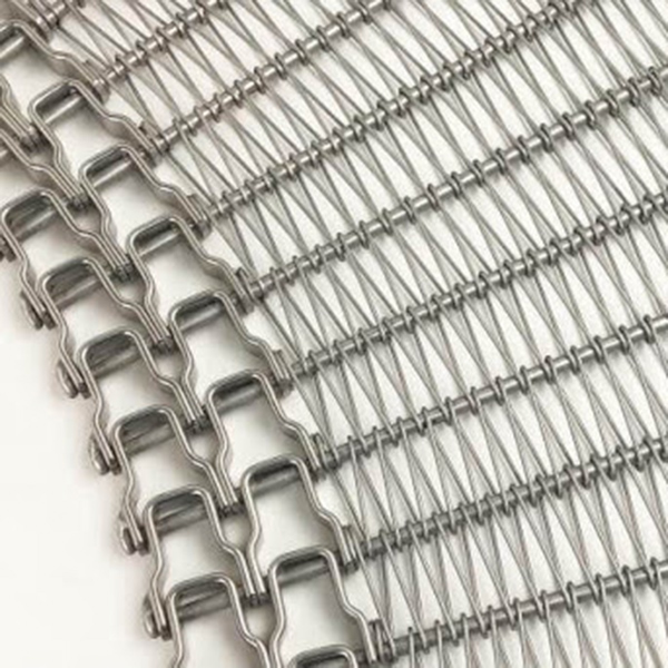 Wholesale China Stainless Steel Grill Mesh Company Products –  Stainless Steel Wire Mesh Conveyor Belt  – Chongguan detail pictures