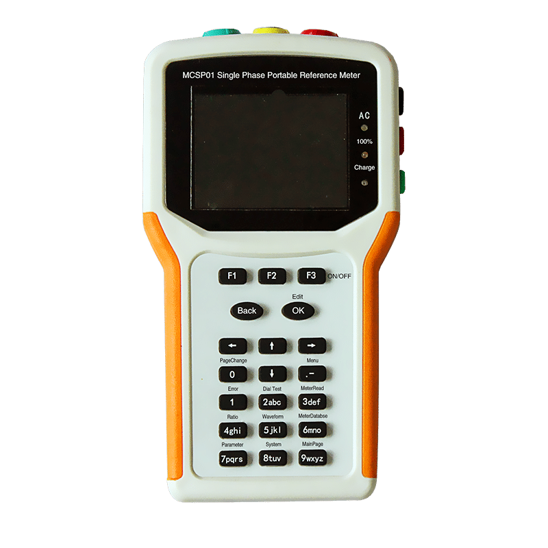 Portable Single Phase Reference Standard Meter MCSP01