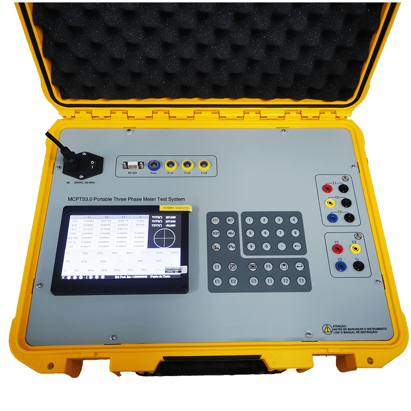 Portable Three Phase Meter Test System MCPTS3.0