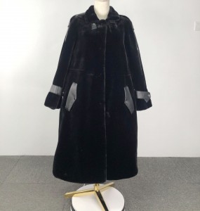 SSFC-2121 Winter Clothes Lamb Fur Coat Female W...