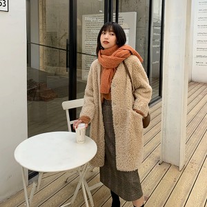 22RL023 Warm Winter Fall Women Cloths Softshell Outdoor Pure Wool Coat for Women