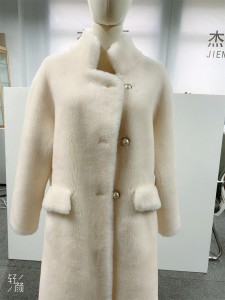 SSFC-2145 pure woollen garment warm fashion girl cloth ladies winter coat