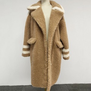 SSFC-2133 korea style sheep shearing fur jacket...