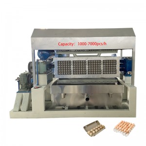 Automatic waste paper pulp egg tray making machine production line