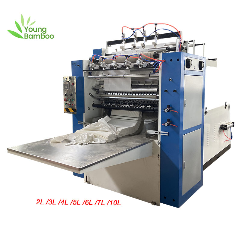 Factory Price Embossing Box-Drawing Soft Facial Tissue Machine Production Line Facial Tissue Paper Folding Machine