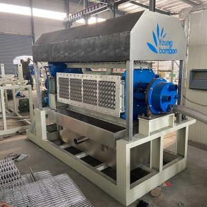 Automatic waste paper pulp egg tray making machine production line