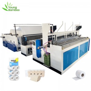 YB-1575 automatic toilet tissue paper making machine in stock
