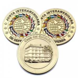 China supplier custom metal commemorative coin manufacturer custom wholesale metal challenge coin
