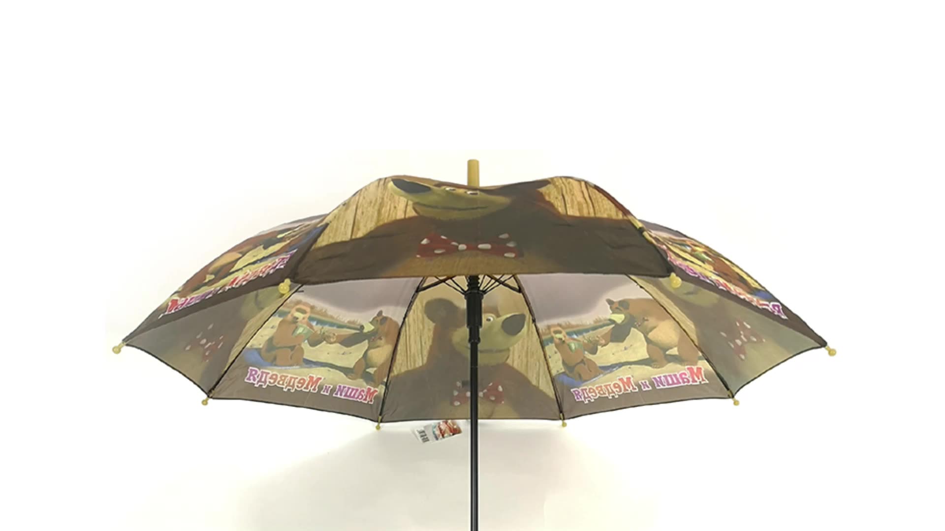 High definition Disney Mini Umbrella And Slicker Raincoat - Mini umbrellas with logo prints custom made straight umbrella with safety manual open and close for kids to use  – Hoda