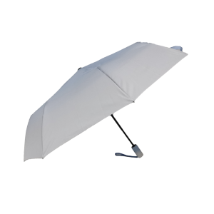 Tri-fold automatisk paraplygradient fargehåndtak og stoff