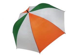 カスタムカラーとロゴが入ったビッグサイズのゴルフ傘