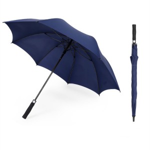 Enkel stil 27" 30" 8K allt i 1 portabelt paraply automatiskt öppet anpassat paraply med logotyptryck