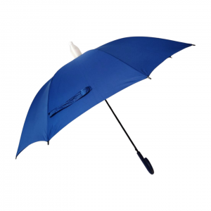 Gerader Regenschirm mit tropfsicherer Kunststoffhülle
