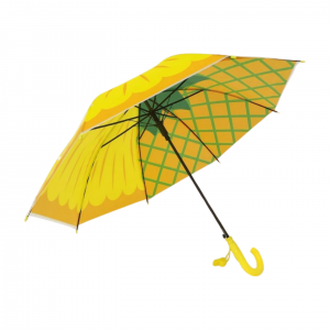 Plastikowy przezroczysty parasol dziecięcy z gwizdkiem