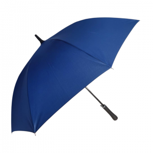 Rett paraply med moteskinnhåndtak