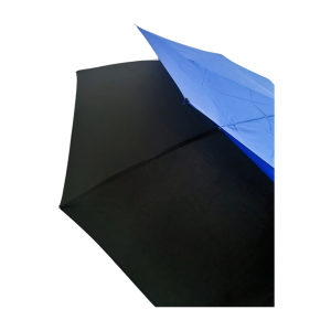 Double layers windproof bi folding umbrella