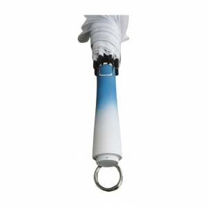 Gradient Golf umbrella with hanging ring handle