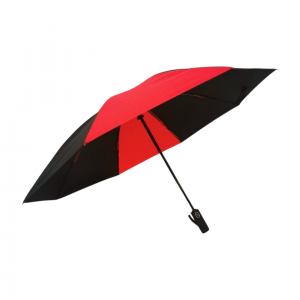 Upgrade fiberglass Tri-folding reverse umbrella