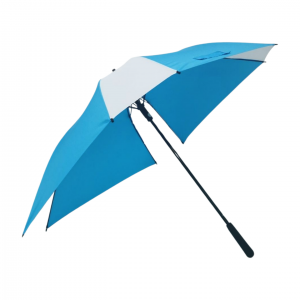 Non-pinch Square Big Size Golf Umbrella