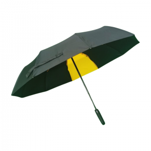 Thuthukisa i-Hook Handle Tri Folding Compact Umbrella Black